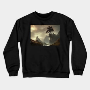 landscape pictures for wall tender Crewneck Sweatshirt